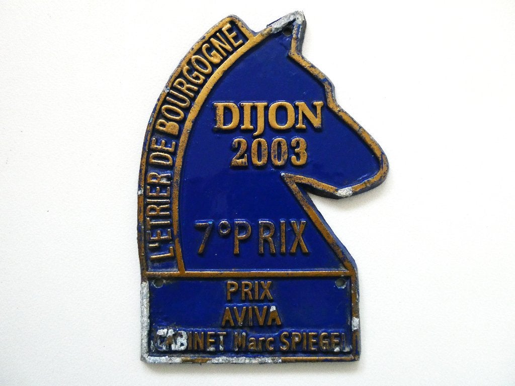 12 Plaquette's troffee paardensport paard België / Frankrijk, Antiek en Kunst, Ophalen of Verzenden