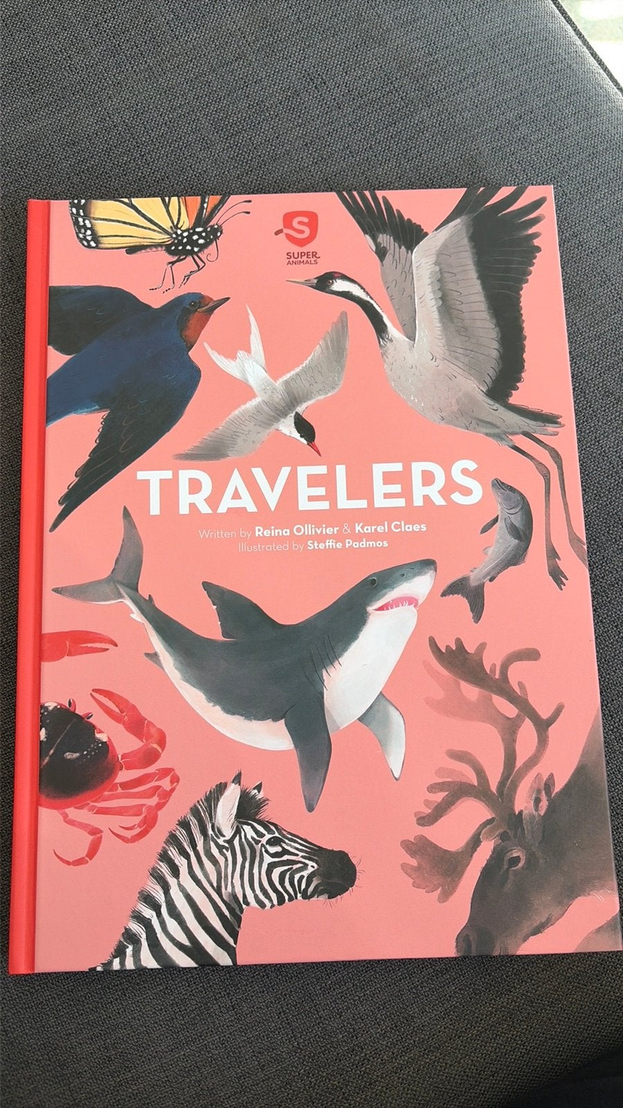 Engelstalig kinderboek over wilde dieren “Travelers”, Boeken, Dieren en Huisdieren, Ophalen of Verzenden, Zo goed als nieuw, Overige diersoorten