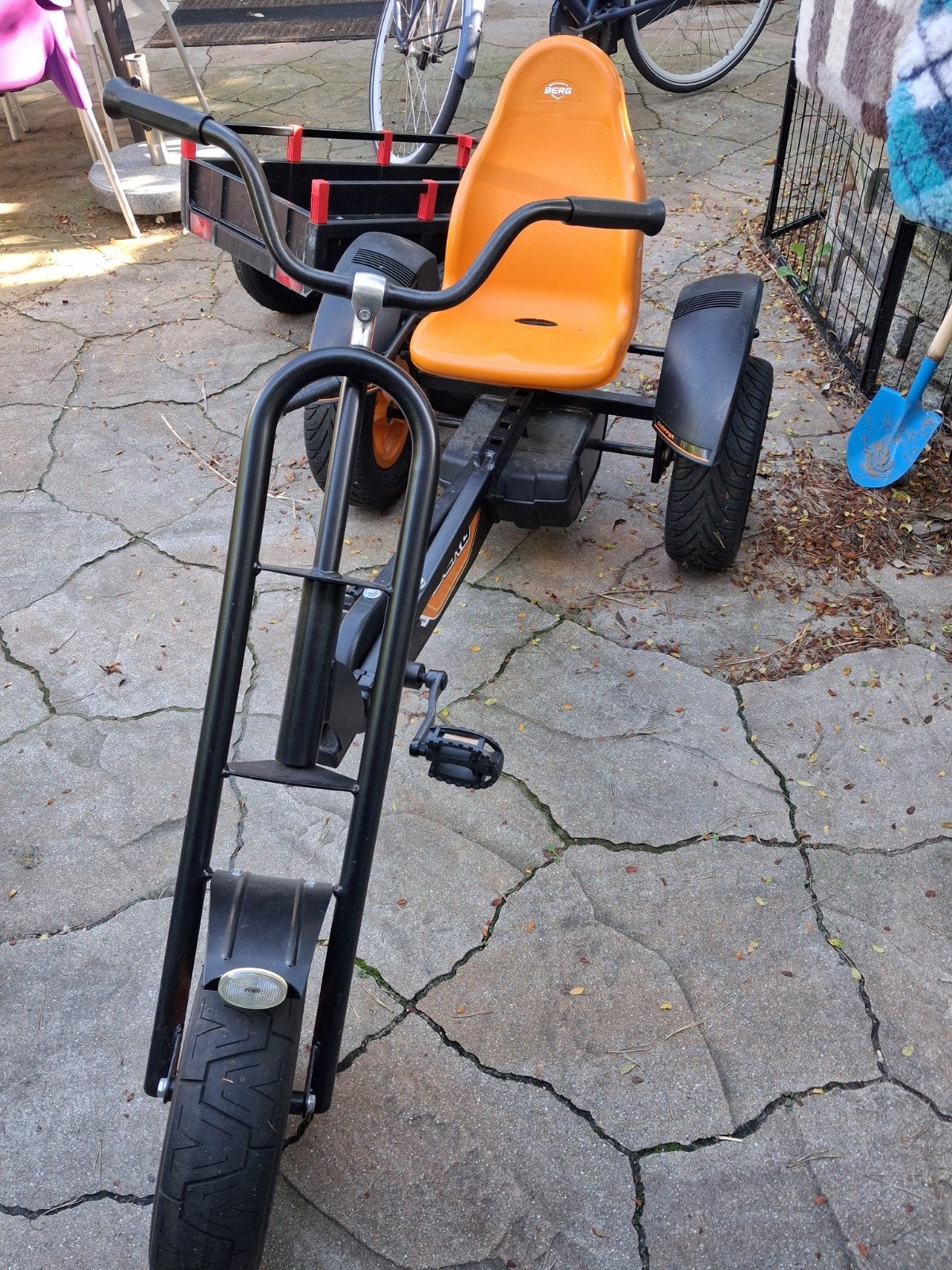 Berg chopper xl skelter met aanhanger, Ophalen, Gebruikt, Berg, Met kar of aanhanger