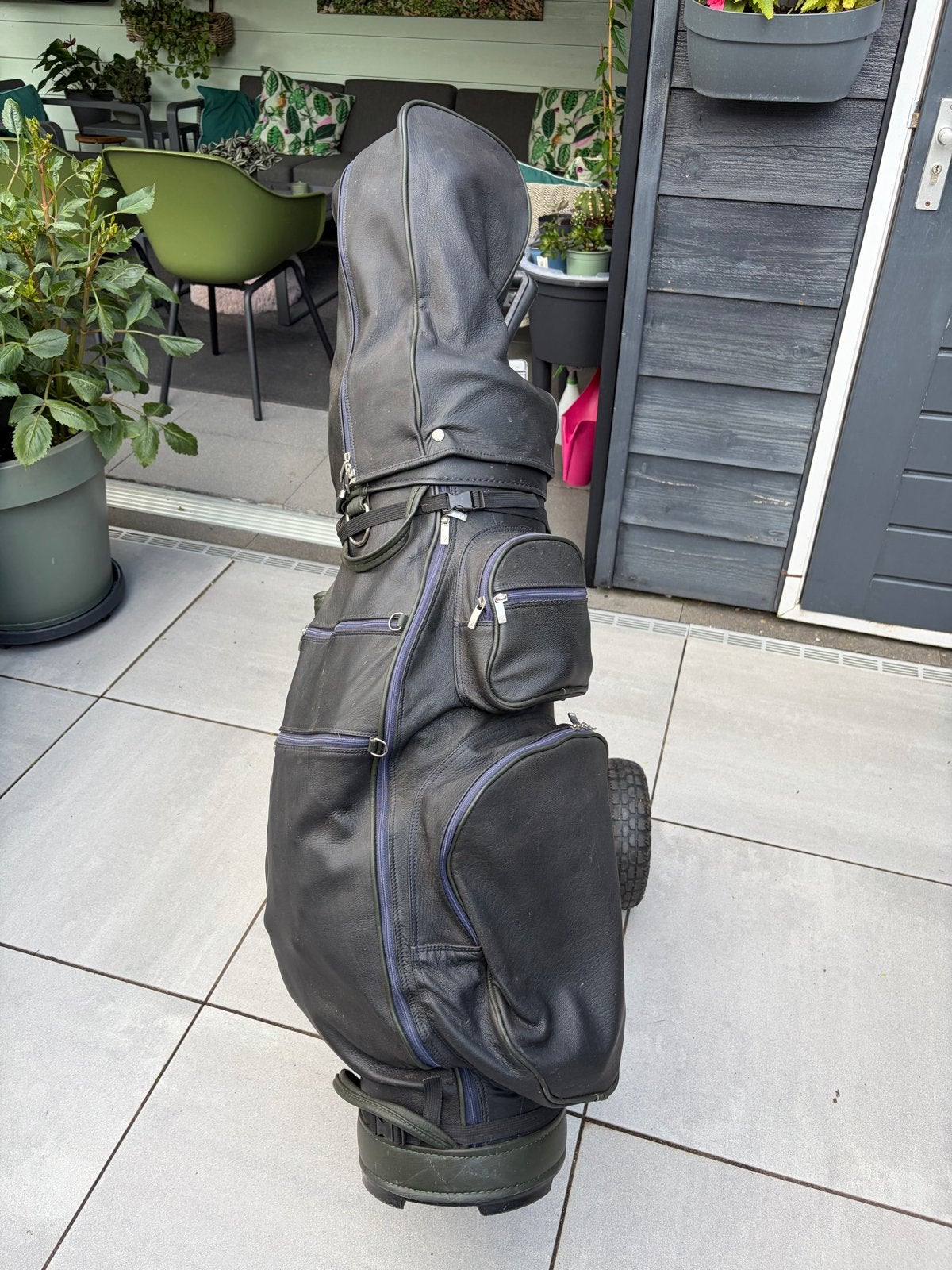 Complete volle Skymax SK5 golfset met elektrische trolley, Ophalen, Gebruikt, Set, Overige merken