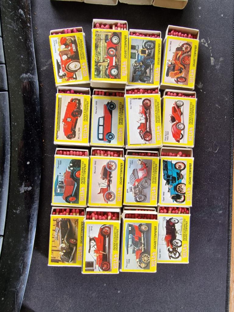 Collectie vintage luciferdoosjes - diverse merken, Verzamelen, Rookartikelen, Aanstekers en Luciferdoosjes, Ophalen of Verzenden