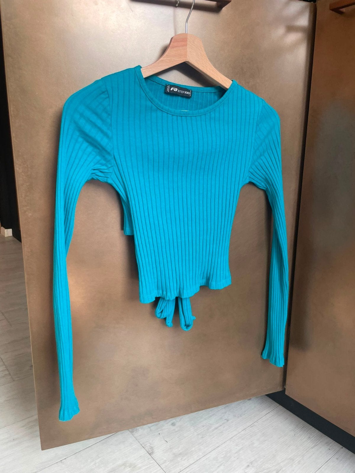 Turquoise top van New Yorker mt XS, Blauw, New Yorker, Ophalen of Verzenden, Zo goed als nieuw