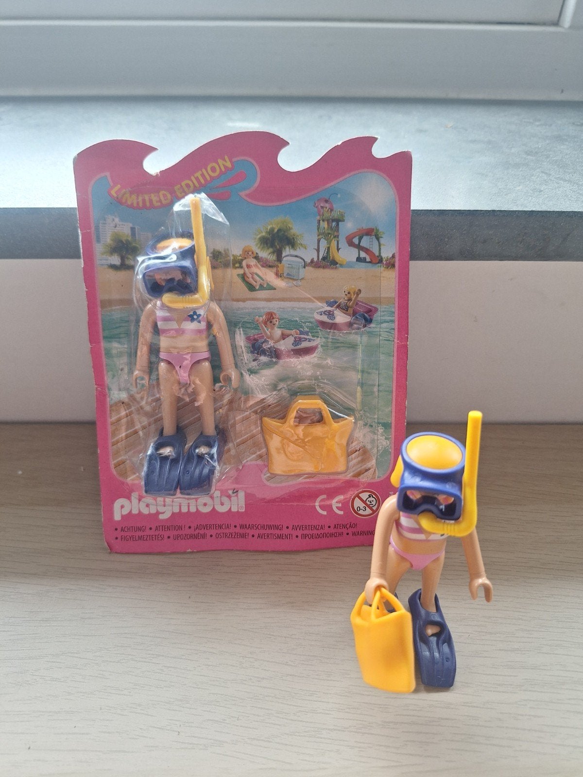 Playmobil Limited Edition Duiker met Snorkel en Flippers, Complete set, Nieuw, Ophalen of Verzenden, Summer fun