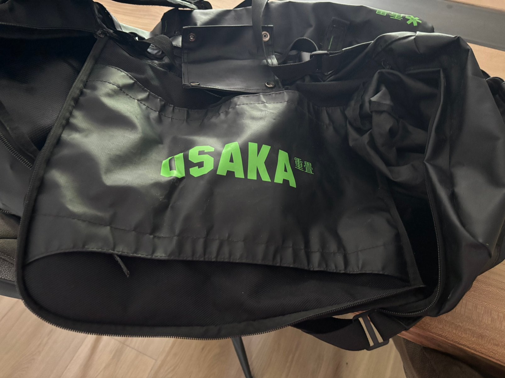 Osaka sport tas zwart, Ophalen, Gebruikt