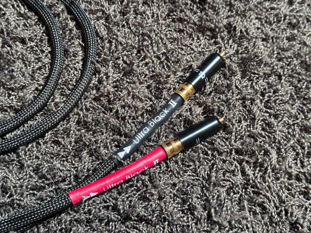 Tellurium Q Ultra Black II RCA 1 meter / Demo kabel, Audio, Tv en Foto, Ophalen of Verzenden, Nieuw, Minder dan 2 meter, Interlink-kabel