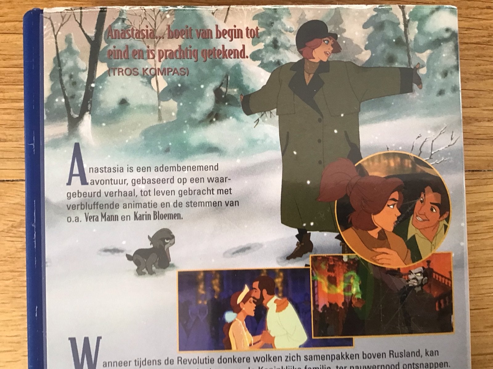 Anastasia VHS - Nederlands Gesproken (Familiefilm), Cd's en Dvd's, VHS | Film, Gebruikt, Alle leeftijden, Kinderfilm, VHS