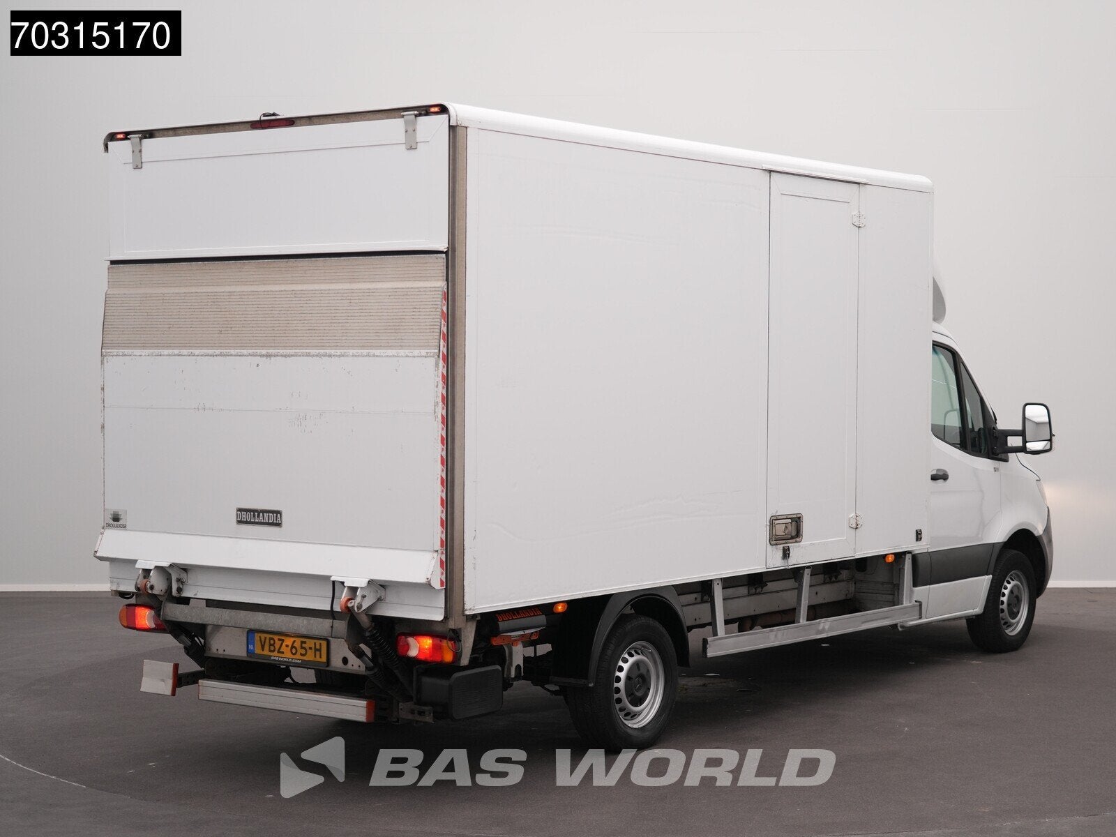 Mercedes Sprinter 316 CDI Automaat D'Hollandia Laadklep Zijd, Automaat, Stof, Gebruikt, 4 cilinders