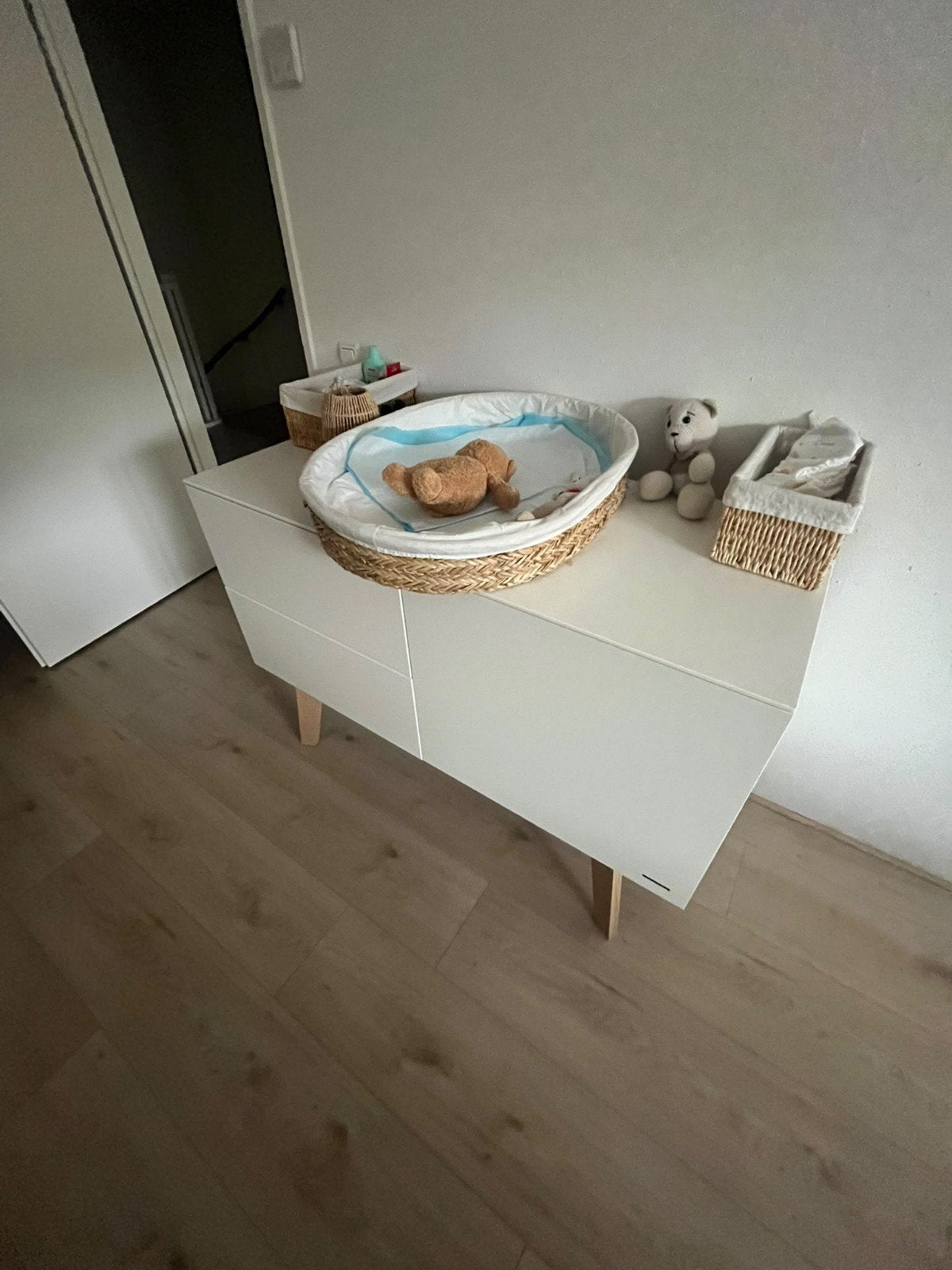 Kidsmill Sixties Commode Wit Mat, Ophalen