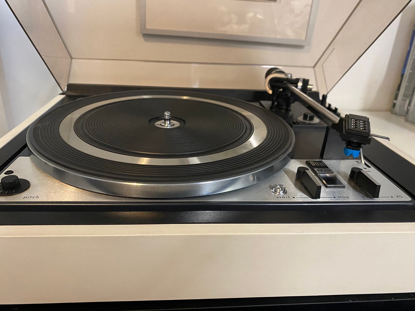 Gezocht Dual 1229  1219 1218 1228 platenspelers, Audio, Tv en Foto, Platenspelers, Ophalen, Zo goed als nieuw, Dual
