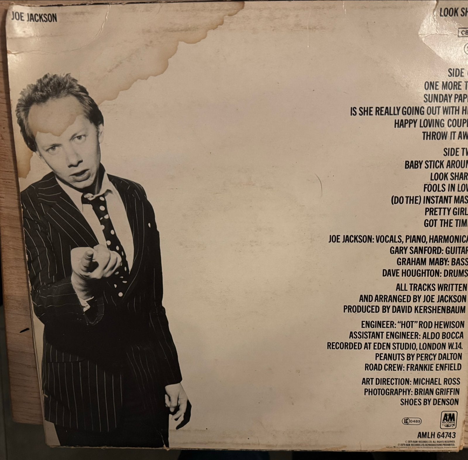 Diverse LP's: Joe Jackson, Commodores, Jackson Browne, John, Cd's en Dvd's, LP, Gebruikt, Ophalen of Verzenden, 12 inch