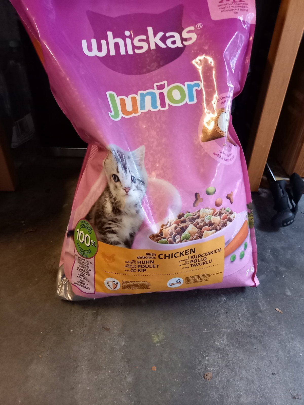 Whiskas junior kattenbrokken, Ophalen of Verzenden