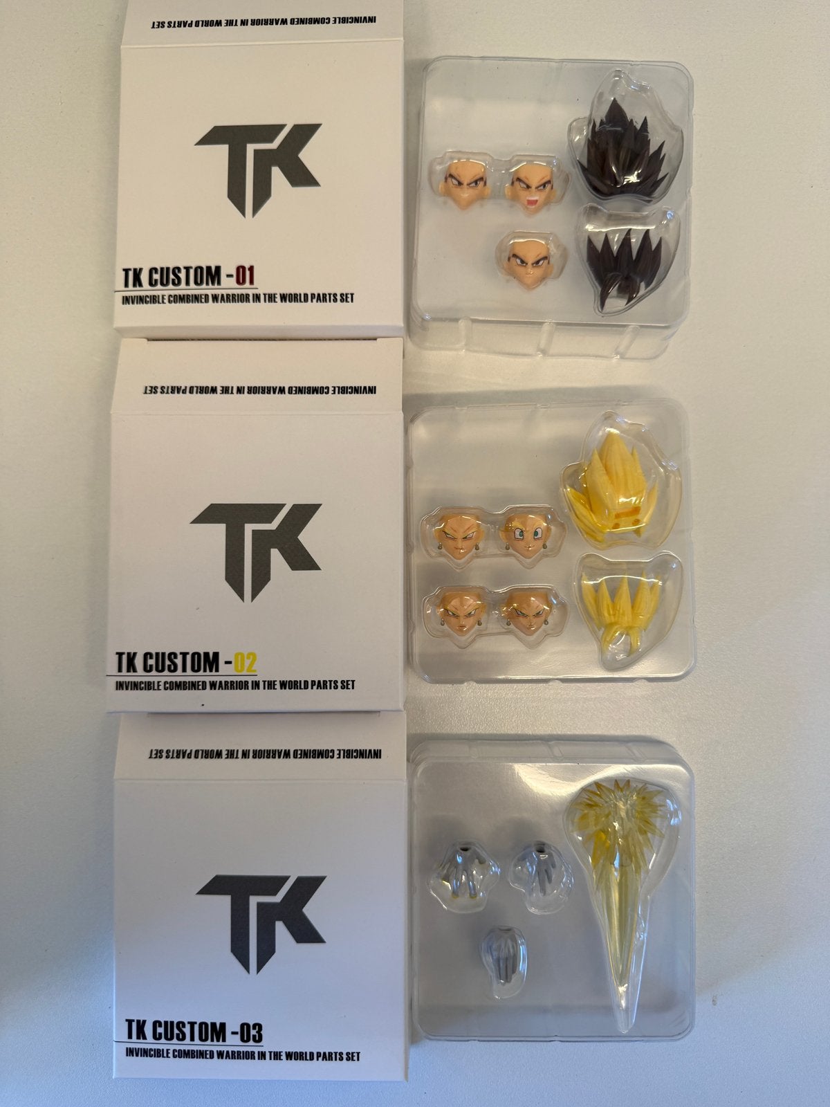 S.H. Figuarts Dragon Ball Z | TK Custom Vegito Heads, Ophalen of Verzenden, Nieuw