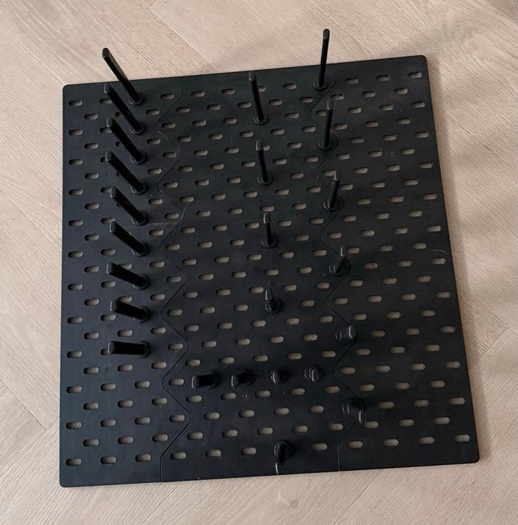 IKEA UPPDATERA ladeverdeler 60cm - Zwart, Ophalen of Verzenden, Zo goed als nieuw