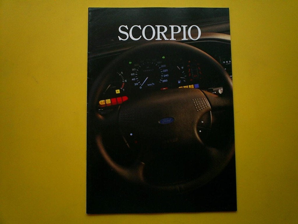 Ford Scorpio o.a. Cosworth 9 / 1993 38 pag., Verzenden, Zo goed als nieuw, Ford