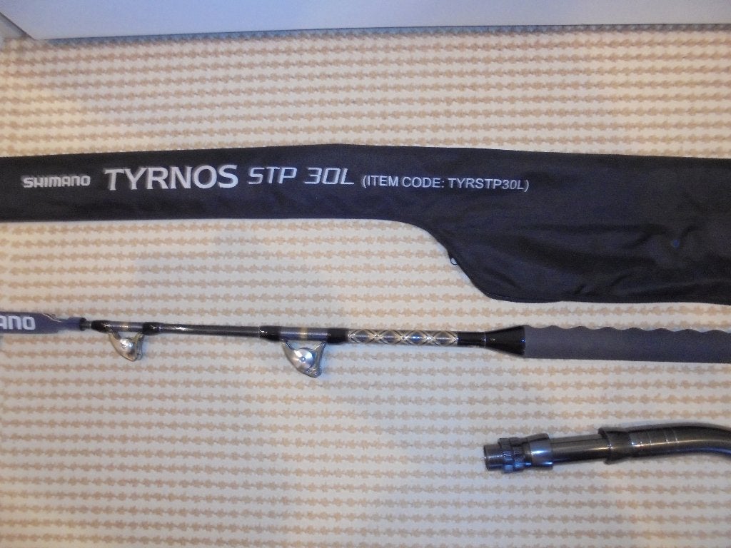 Big Game Shimano Tyrnos STP 30L Bent Butt Hengel 1.80m Nieuw, Ophalen, Nieuw, Werphengel