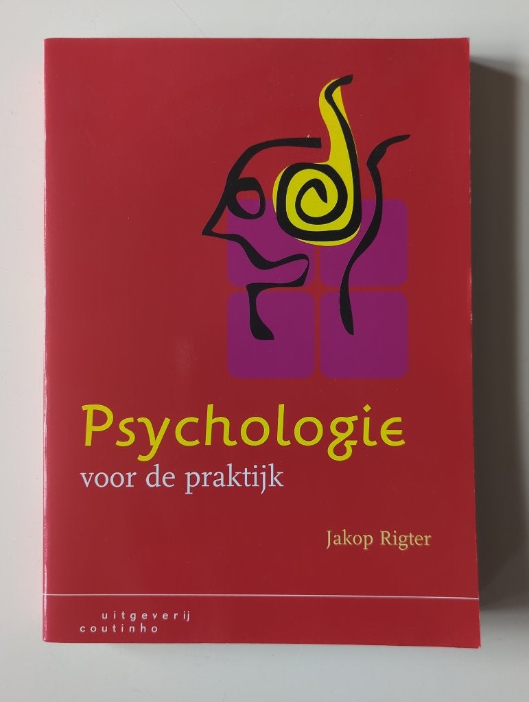 2 opleidingsgerichte psychologie boeken van Jakop Rigter, Ophalen of Verzenden, Zo goed als nieuw, School, Studie en Wetenschap
