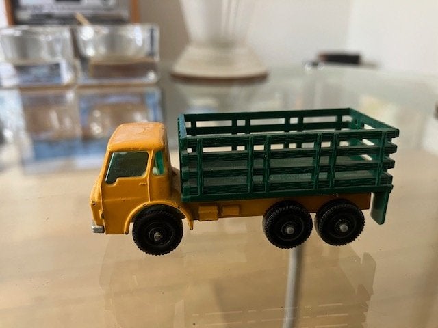 Matchbox 4 Stake truck Dodge, Verzenden, Gebruikt, Auto