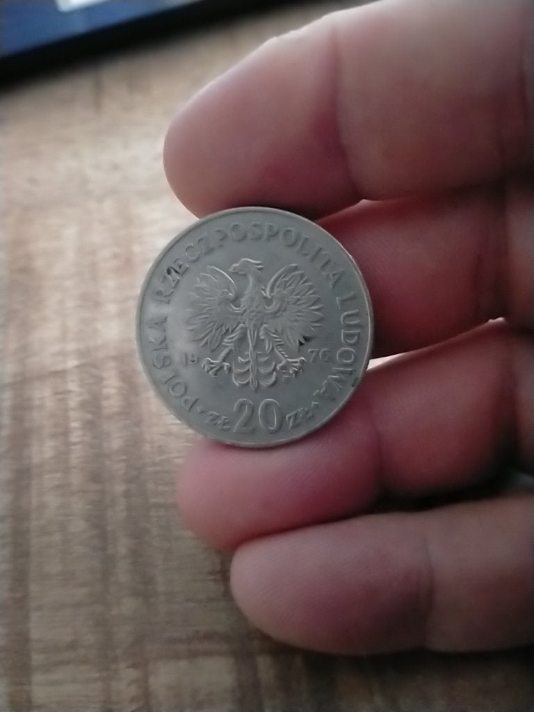 Polen 20 Zloty 1976 Marcel nowotko, Verzenden, Polen, Losse munt