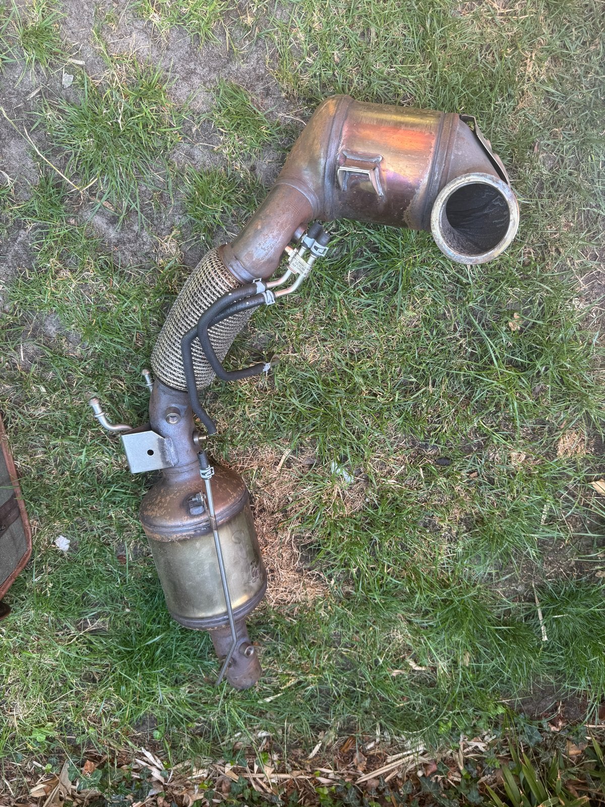 VW Golf gti, tcr, R, s3, ea888.3 orginele downpipe, Auto-onderdelen, Uitlaatsystemen, Ophalen of Verzenden, Gebruikt, Volkswagen