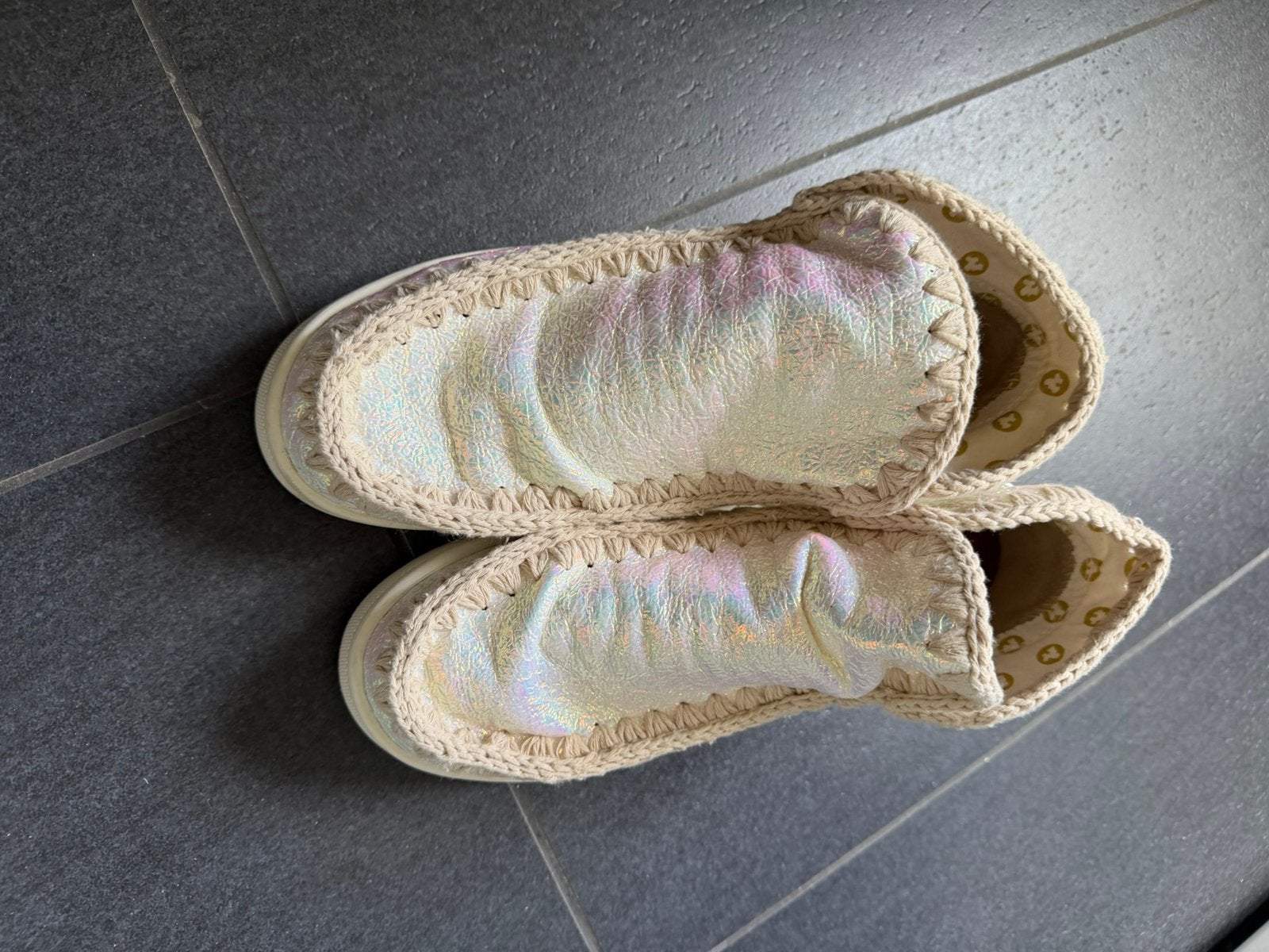 Mou boots, Overige kleuren, Lage of Enkellaarzen, Ophalen of Verzenden, Zo goed als nieuw
