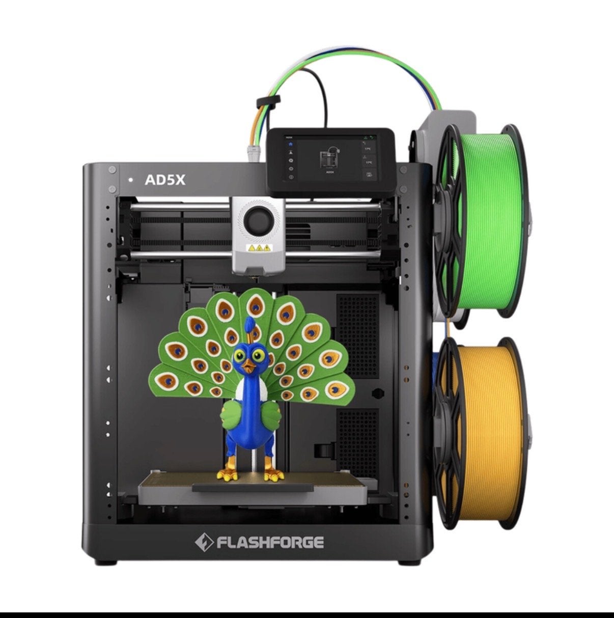 Flashforge AD5X 3D-printer met dubbele extrusie, Computers en Software, 3D Printers, Ophalen, Ingebouwde Wi-Fi, Zo goed als nieuw