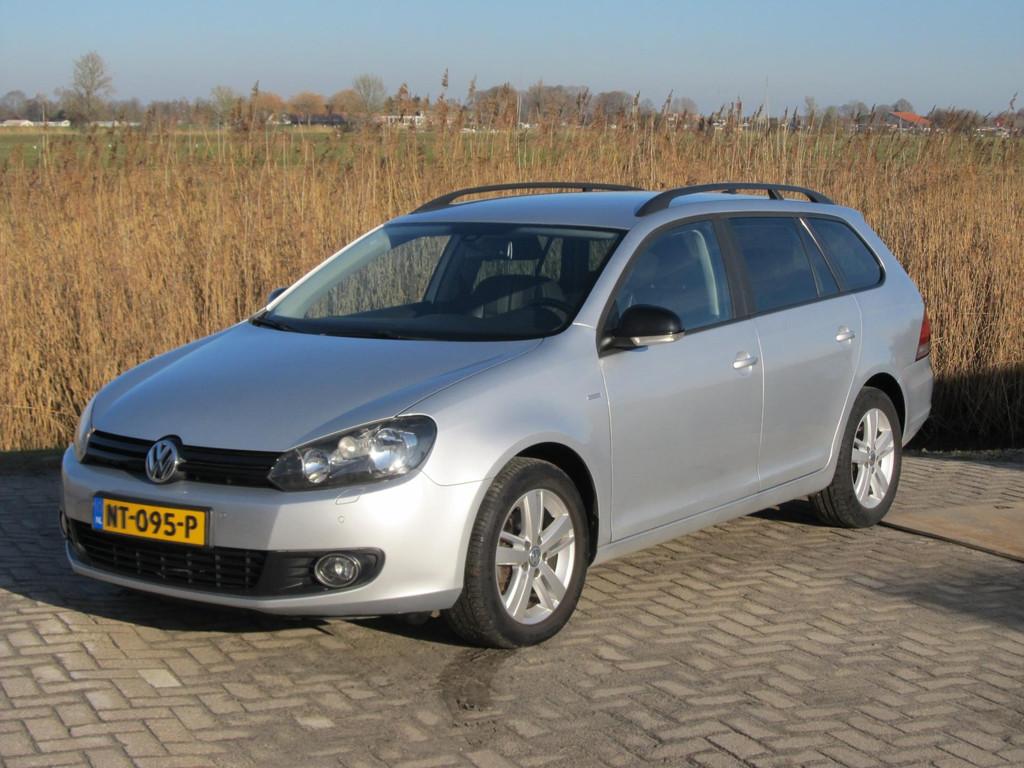 Volkswagen Golf Variant 1.6 TDI Highline BlueMotion, Auto's, Euro 5, Gebruikt, Zwart, 4 cilinders