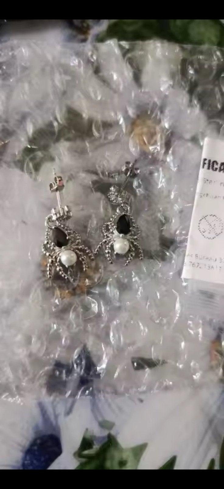 Thomas sabo spinnen parel oorbellen nieuww zilver sterling, Ophalen of Verzenden, Zo goed als nieuw, Zilver