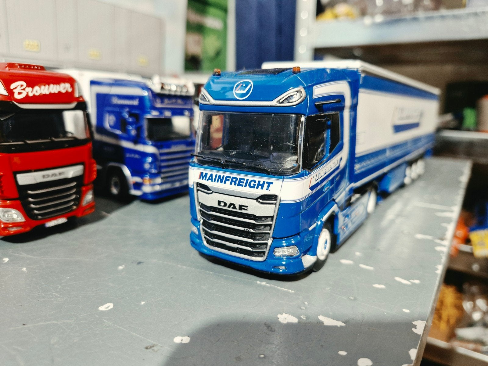 Daf XG + wsi van mainfreight, Ophalen of Verzenden, Zo goed als nieuw, Bus of Vrachtwagen, Wsi