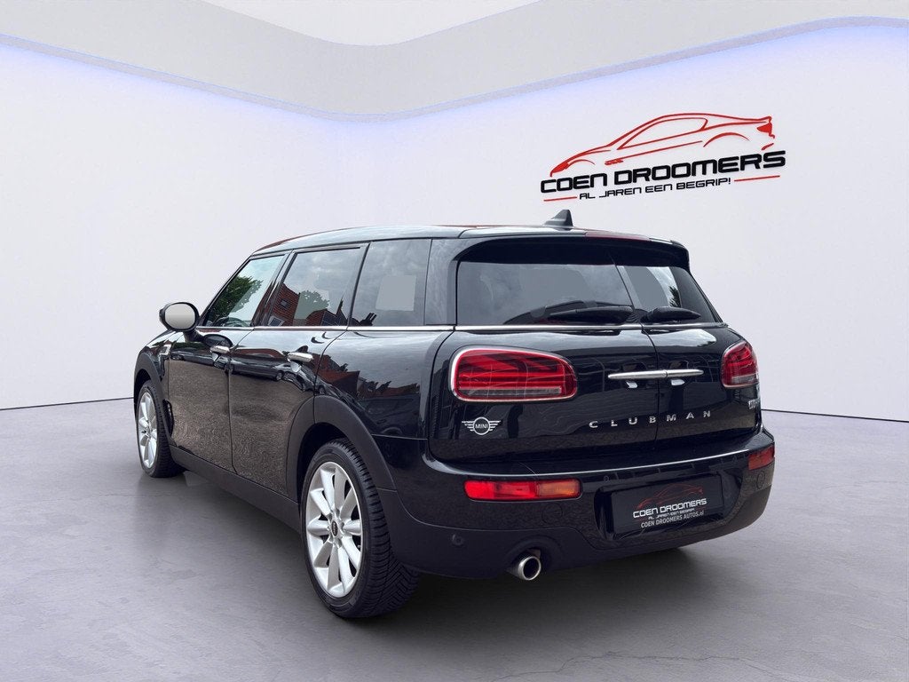 MINI Clubman 1.5 Cooper Chili /Apple Carplay/Schuif-kantelda, Auto's, Gebruikt, Leder en Stof, Zwart, 3 cilinders