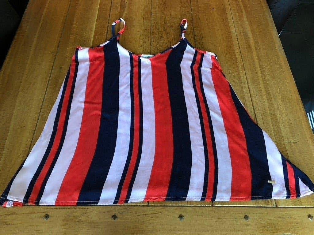 Nieuwe gestreepte Cyell top, maat 38, Maat 38/40 (M), Nieuw, Cyell, Zonder mouw