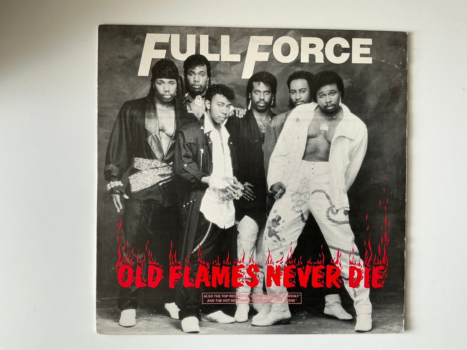 Full Force – Old Flames Never Die 12’ soul new jack swing, Gebruikt, Ophalen of Verzenden, EP, EP