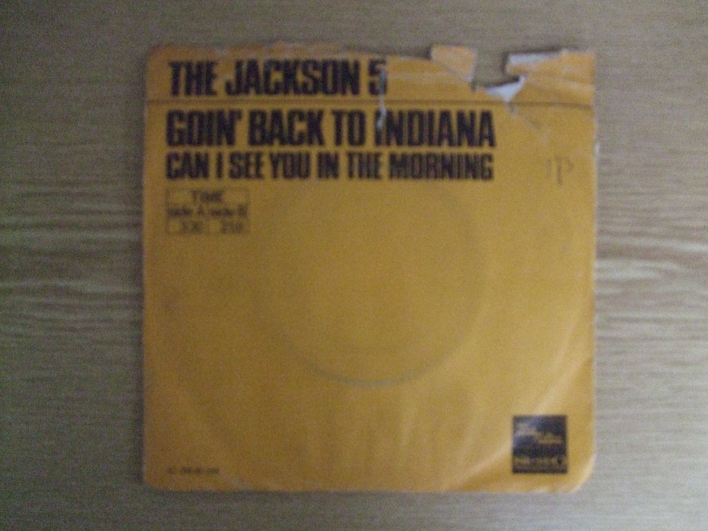 THE JACKSON 5   GOIN' BACK TO INDIANA / CAN I SEE YOU IN THE, Cd's en Dvd's, Vinyl Singles, 7 inch, Ophalen of Verzenden, Zo goed als nieuw