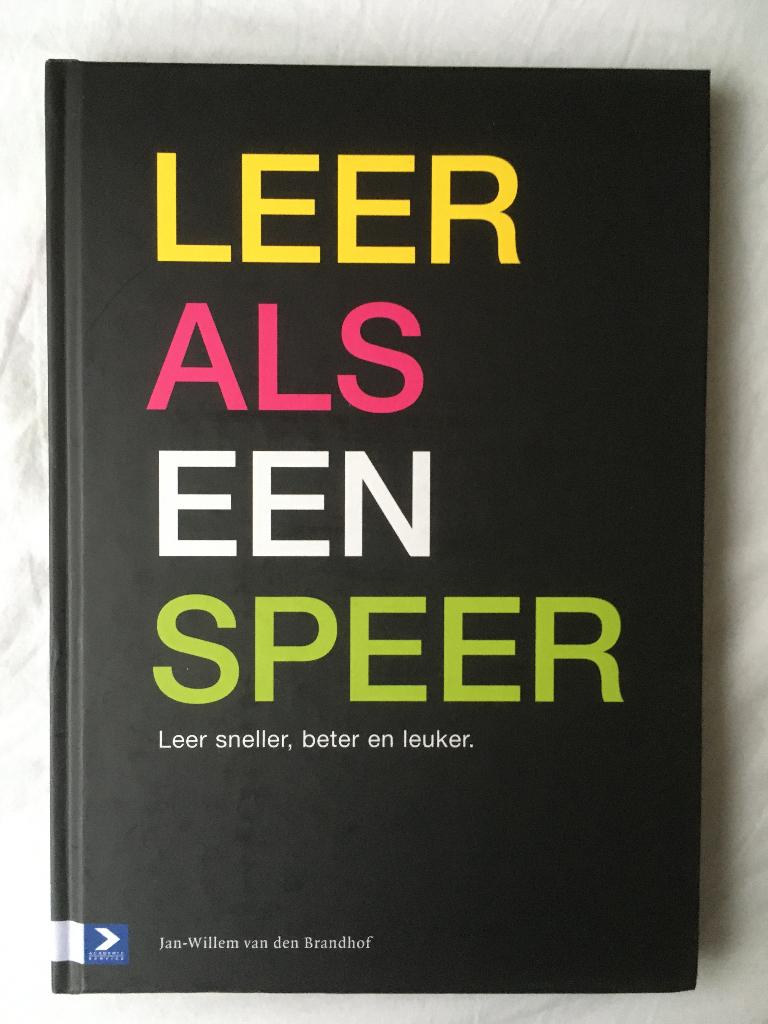 Leer als een speer, J.W. van den Brandhof, Academic Service, Boeken, Ophalen of Verzenden, Nieuw, Opvoeding 6 tot 10 jaar, J.W. van den Brandhof