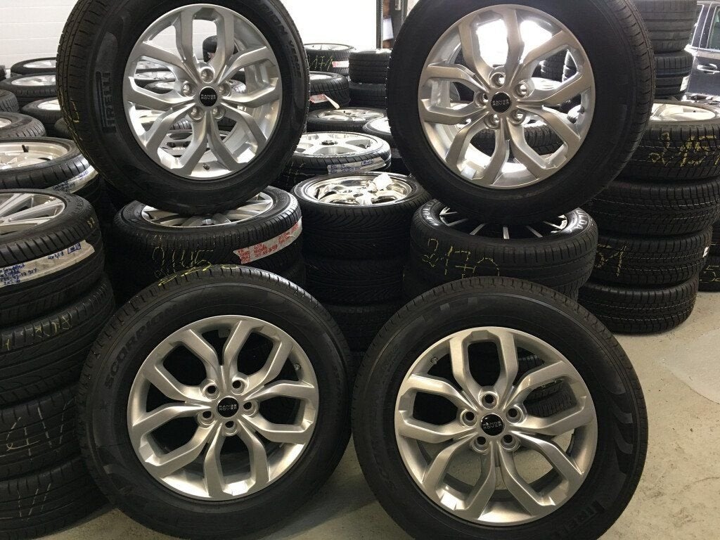 Rang Rover Discovery lichtmetaal velgen 19 5x108, Auto-onderdelen, Banden en Velgen, Ophalen, Gebruikt, 19 inch, Banden en Velgen