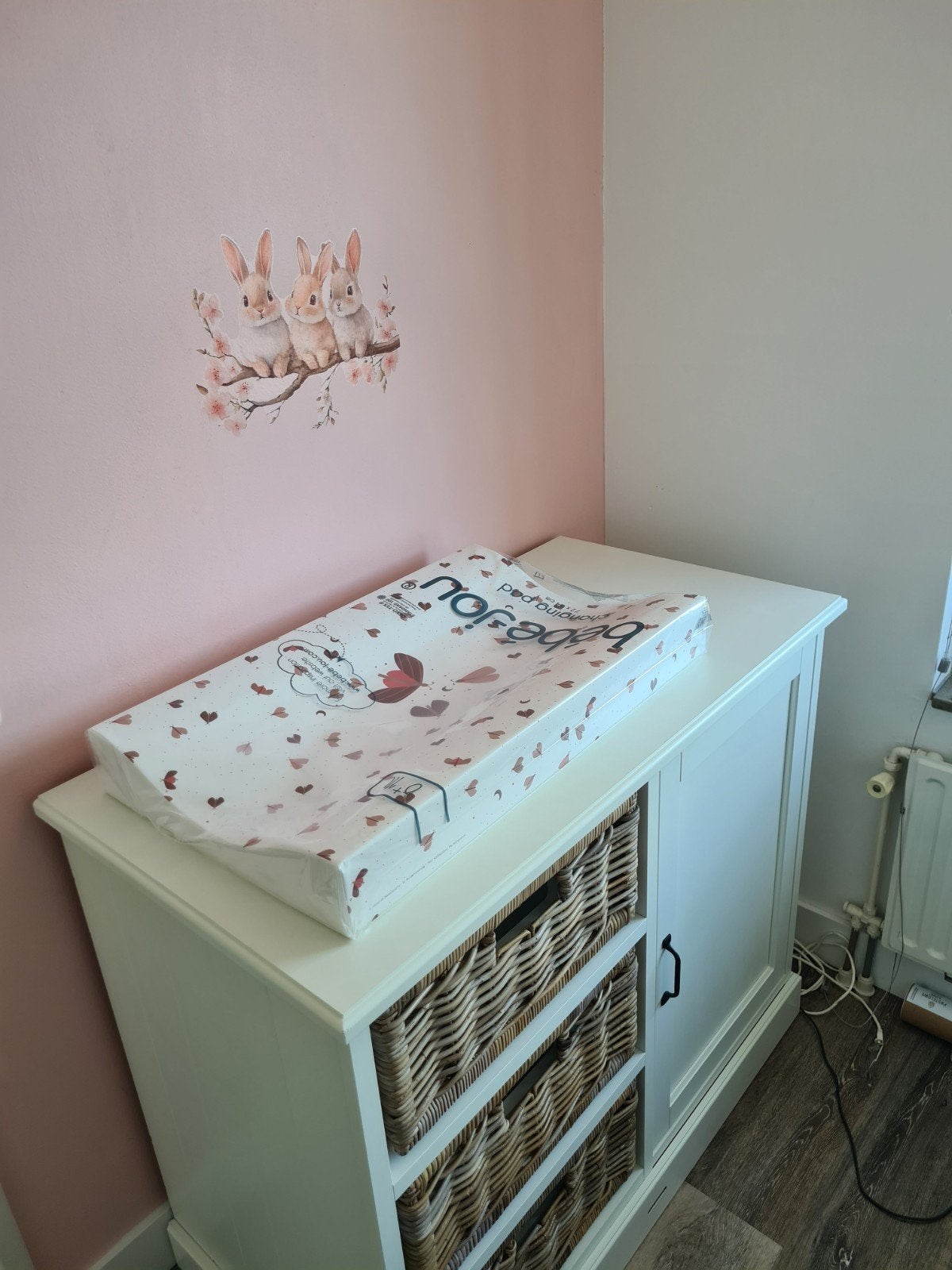 Kidsmill La Premiere Commode - 90,5cm hoog, 110cm breed, Ophalen, 50 tot 70 cm, Opstaande rand, 100 cm of meer