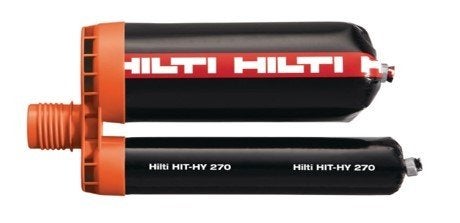 Hilti Chemische mortel en ankerstangen en schermhulzen, Ophalen of Verzenden, Nieuw, 250 mm of meer