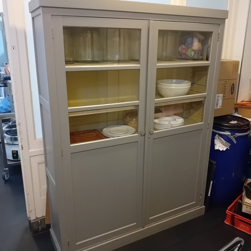 Kast apothekerskast buffetkast keukenkast, Ophalen, Met plank(en), Gebruikt, 200 cm of meer