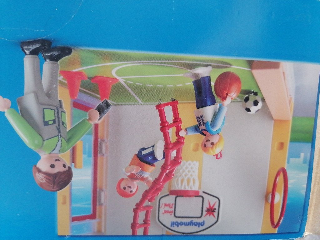 Playmobil heel veel oa gymzaal 4325, Ophalen, Gebouw, Complete set, Zo goed als nieuw