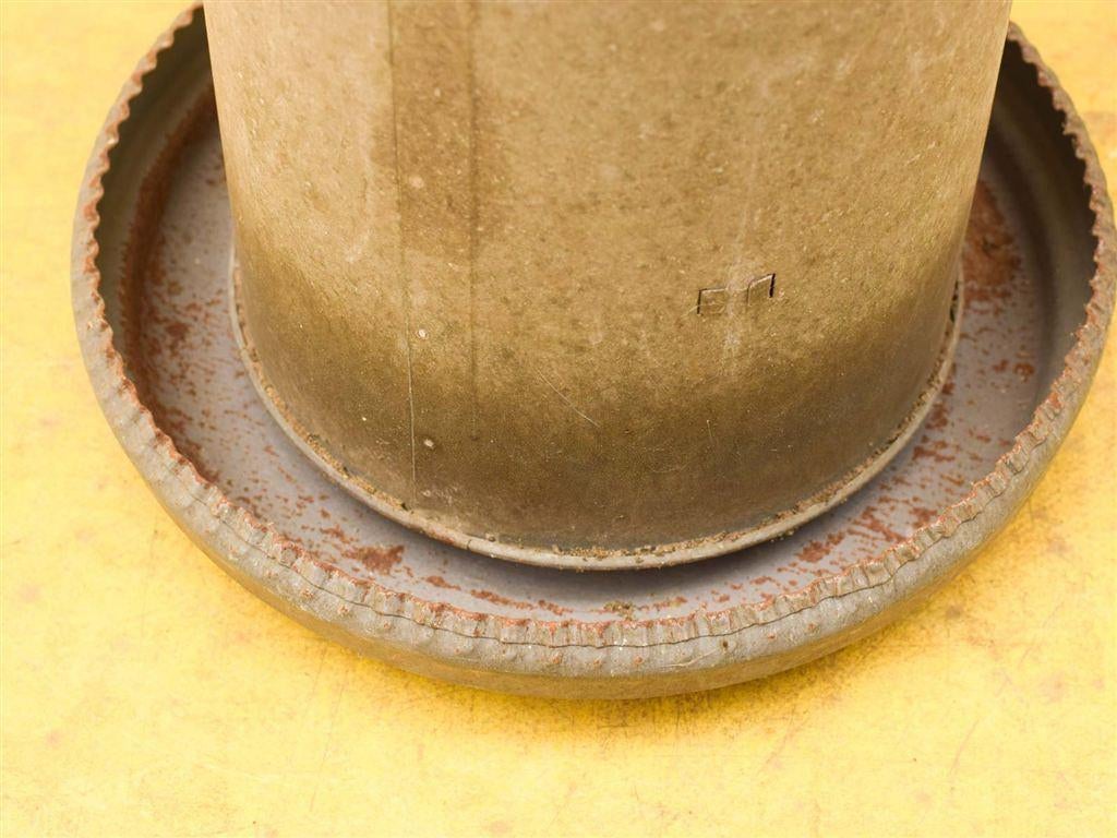 Kippenvoersilo van metaal 51655, Dieren en Toebehoren, Pluimvee | Toebehoren, Ophalen of Verzenden, Gebruikt, Kippenhok of Kippenren