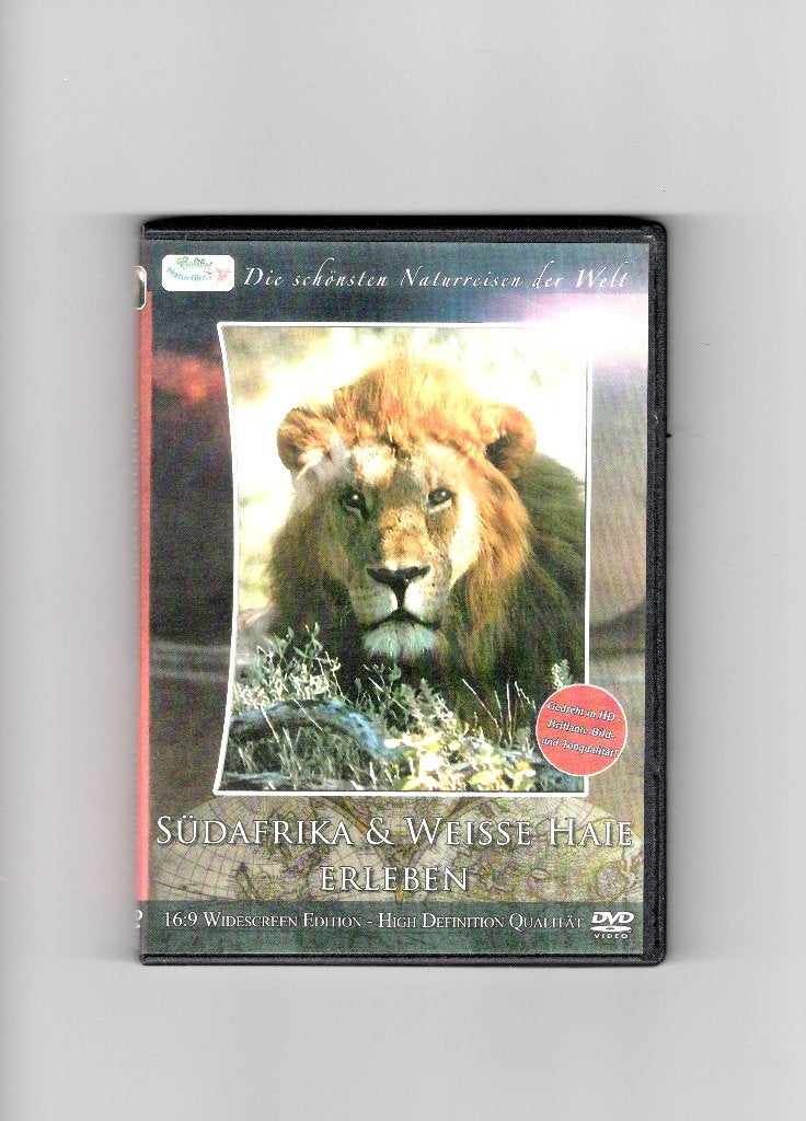 DVD Süd Afrika & Weisse Haie Erleben, Cd's en Dvd's, Alle leeftijden, Ophalen of Verzenden, Zo goed als nieuw, Natuur