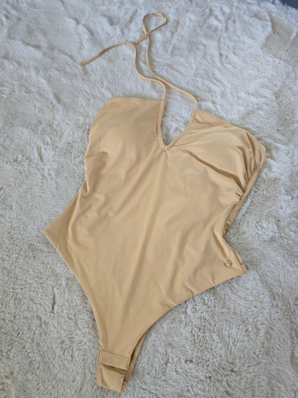 Prachtige body Josh V met verwijderbare cups orgine €89.99, Verzenden, Nieuw, Beige, Korte mouw