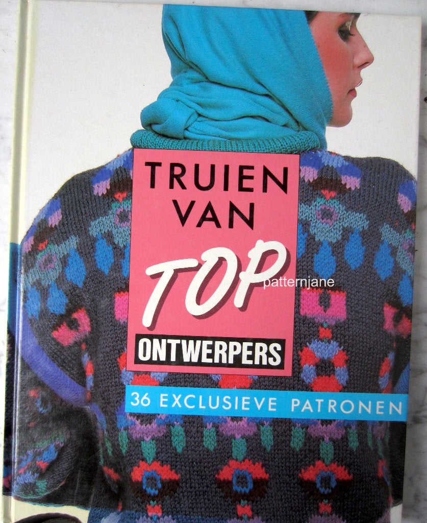 breien: patronen van truien van topontwerpers - boek, Verzenden, Gebruikt, Breien of Haken, Patroon of Boek