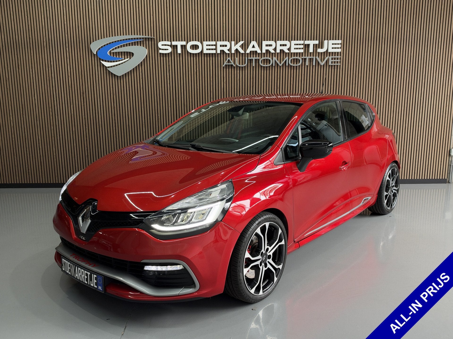 Renault Clio 1.6 R.S. Trophy 220pk | Carplay | Led | 18 inch, Auto's, 1618 cc, Gebruikt, 4 cilinders, Verwarmde buitenspiegels