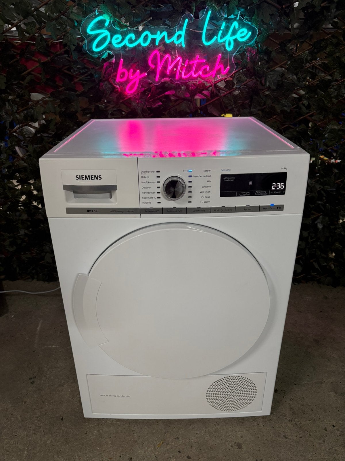 Siemens iQ700 9kg Warmtepompdroger (Gratis Bezorgen)