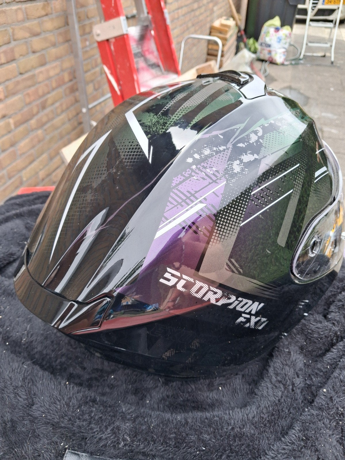 Scorpion EXO-R1 Air Integraalhelm - Maat XL, Motoren, XL, Ophalen of Verzenden, Integraalhelm, Nieuw met kaartje