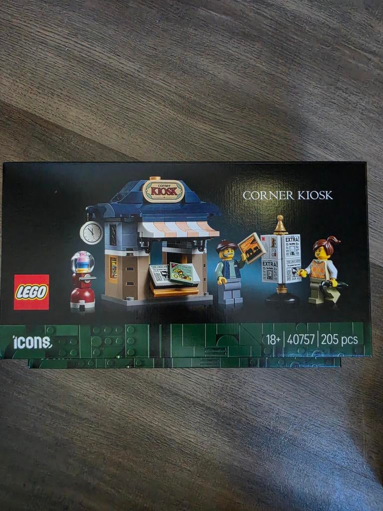 Lego Icons Corner Kiosk 40757 - Nieuw in doos, Lego, Nieuw, Ophalen of Verzenden, Icons