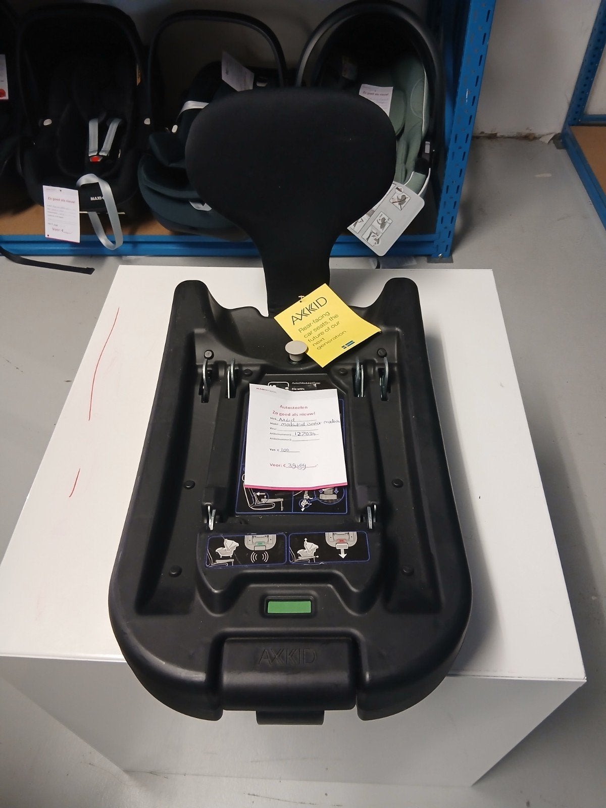Axlisid base, Kinderen en Baby's, Autostoeltjes, Autogordel, 15 t/m 36 kg, Zo goed als nieuw, Ophalen