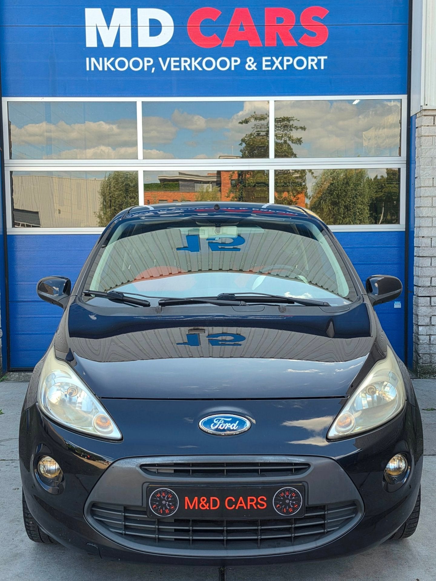 Ford Ka 1.2 Titanium X AIRCO/PANO DAK/CLIMATRONIC/NAP, Auto's, Voorwielaandrijving, Stof, Gebruikt, 4 cilinders