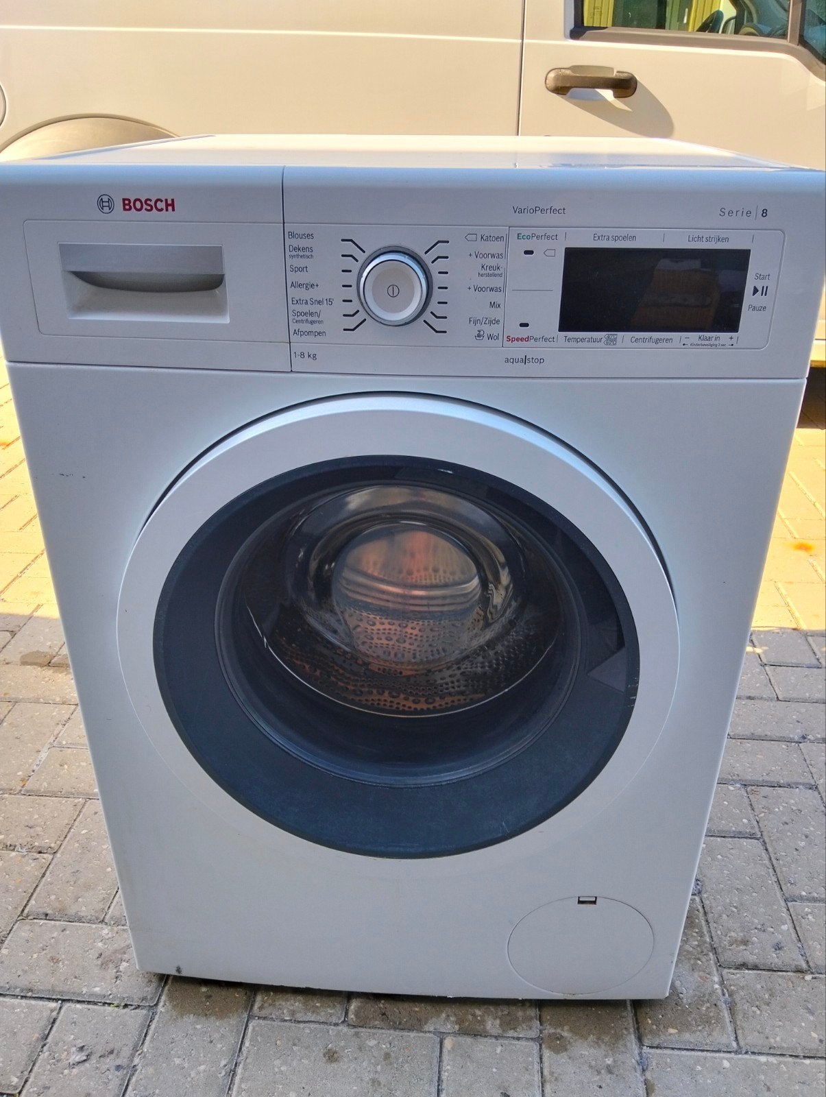 Bosch Serie 8 VarioPerfect Wasmachine - 8 kg