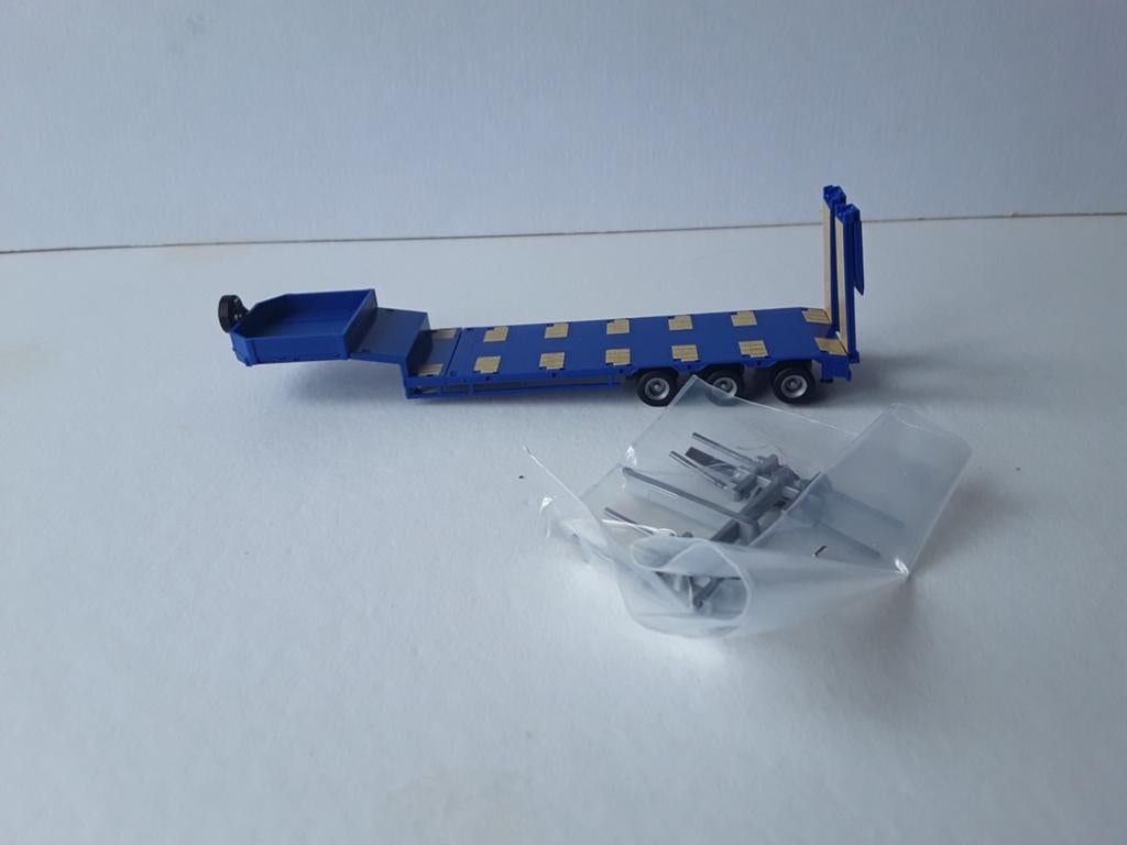 HERPA Goldhofer 3as uitschuifbare semidieplader, Ophalen of Verzenden, Nieuw, Bus of Vrachtwagen, Herpa